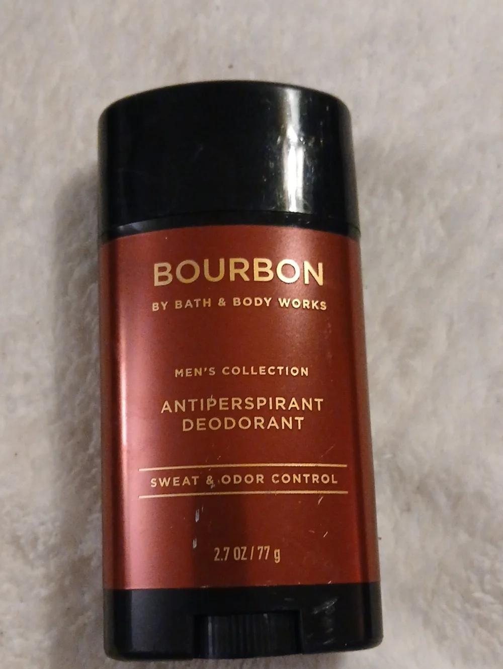 Bath & Body Works Bourbon Men's Antiperspirant Deodorant - Copper Brown & Black